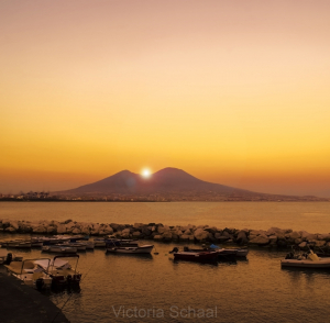 Sun over Vesuvius