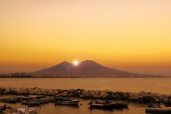Sun over Vesuvius